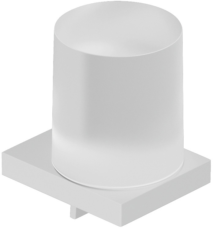 Дозатор для жидкого мыла Kludi Vela C 3197653 настенный матовый белый 11574₽