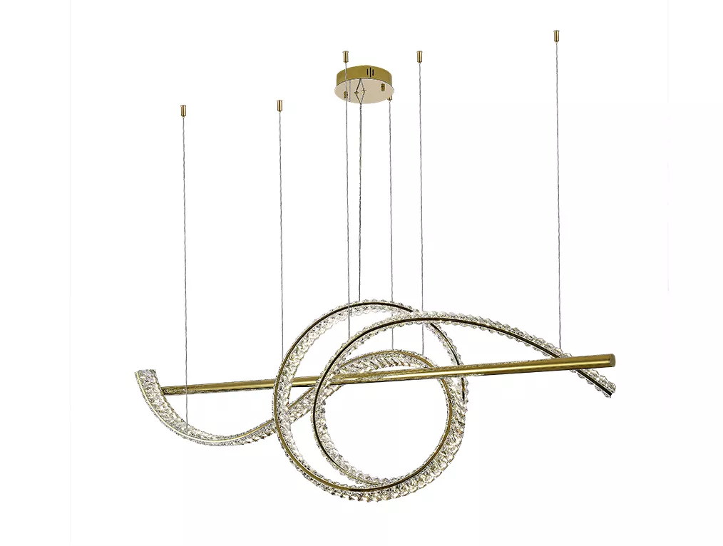 

Подвесные люстры Newport 8248N/S gold М0071377