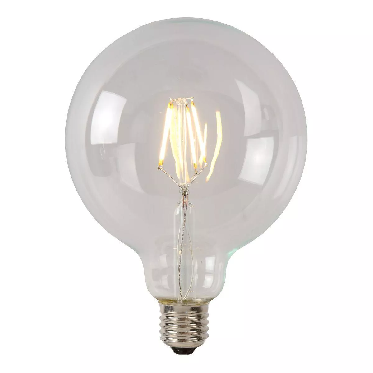 

Лампа светодиодная диммируемая Lucide E27 7W 2700К прозрачная 49088/07/60