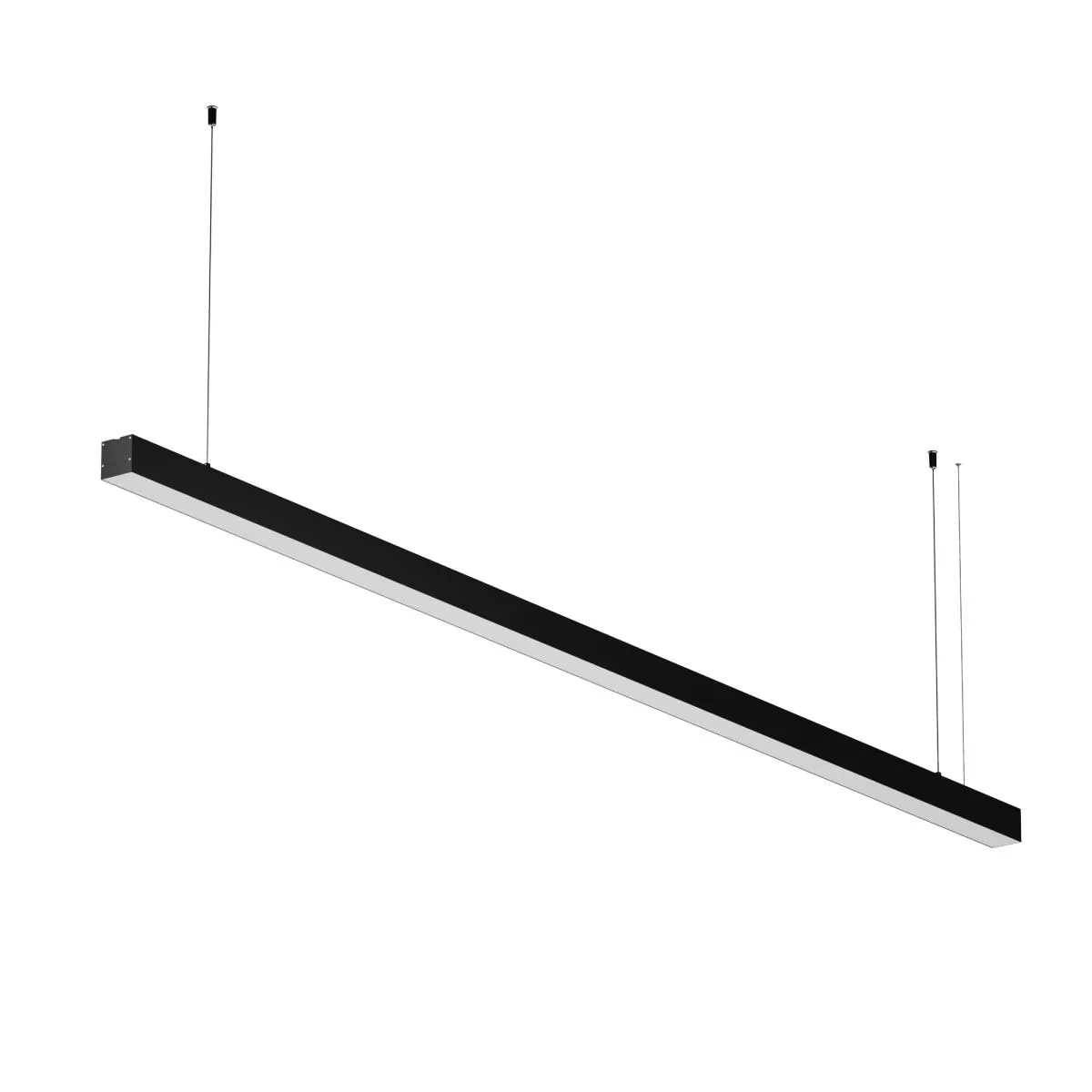 

Линейный подвесной светильник Maytoni Technical 3000K 50x50 (Черный, 2 м) LL312031