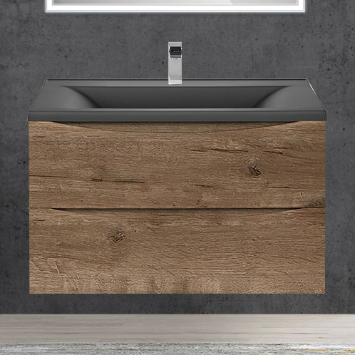 

Тумба с раковиной Vincea Mia 80 дуб винтаж