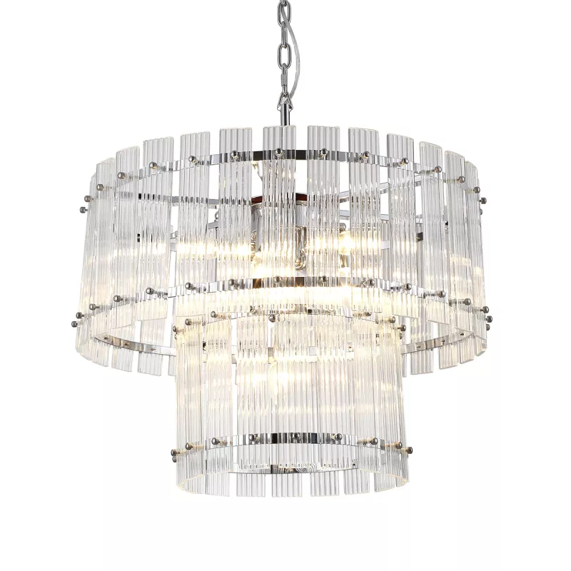 

Подвесная люстра Delight Collection Ruby KG1112P-7 chrome/clear