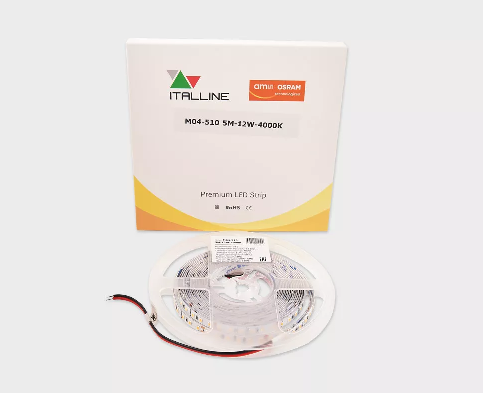 

Светодиодная лента Italline M04-510 5M-12W-4000K