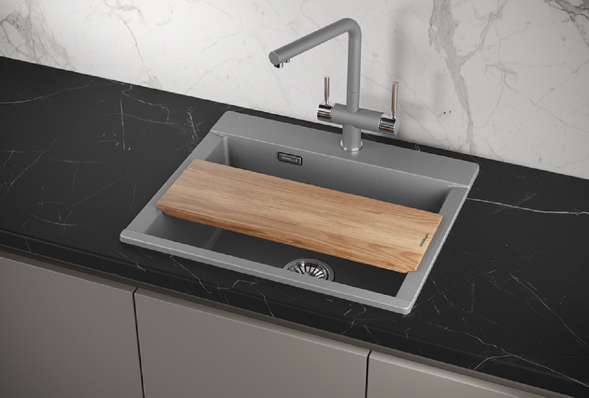 Мойка для кухни GRANULA Estetica 5804 (5804, АЛЮМИНИУМ) алюминиум