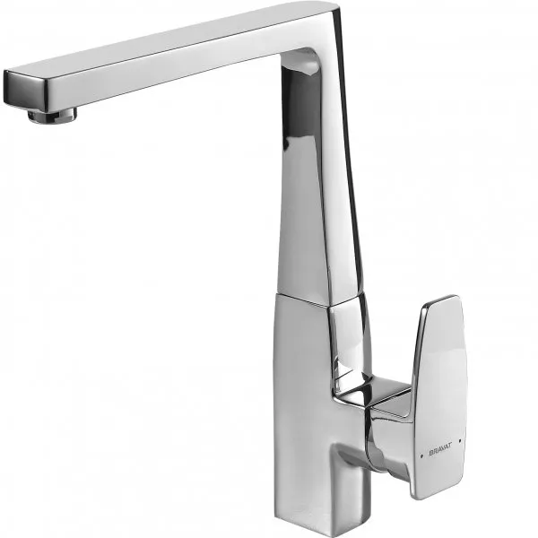

Смеситель для кухни Bravat Riffle F772106C хром