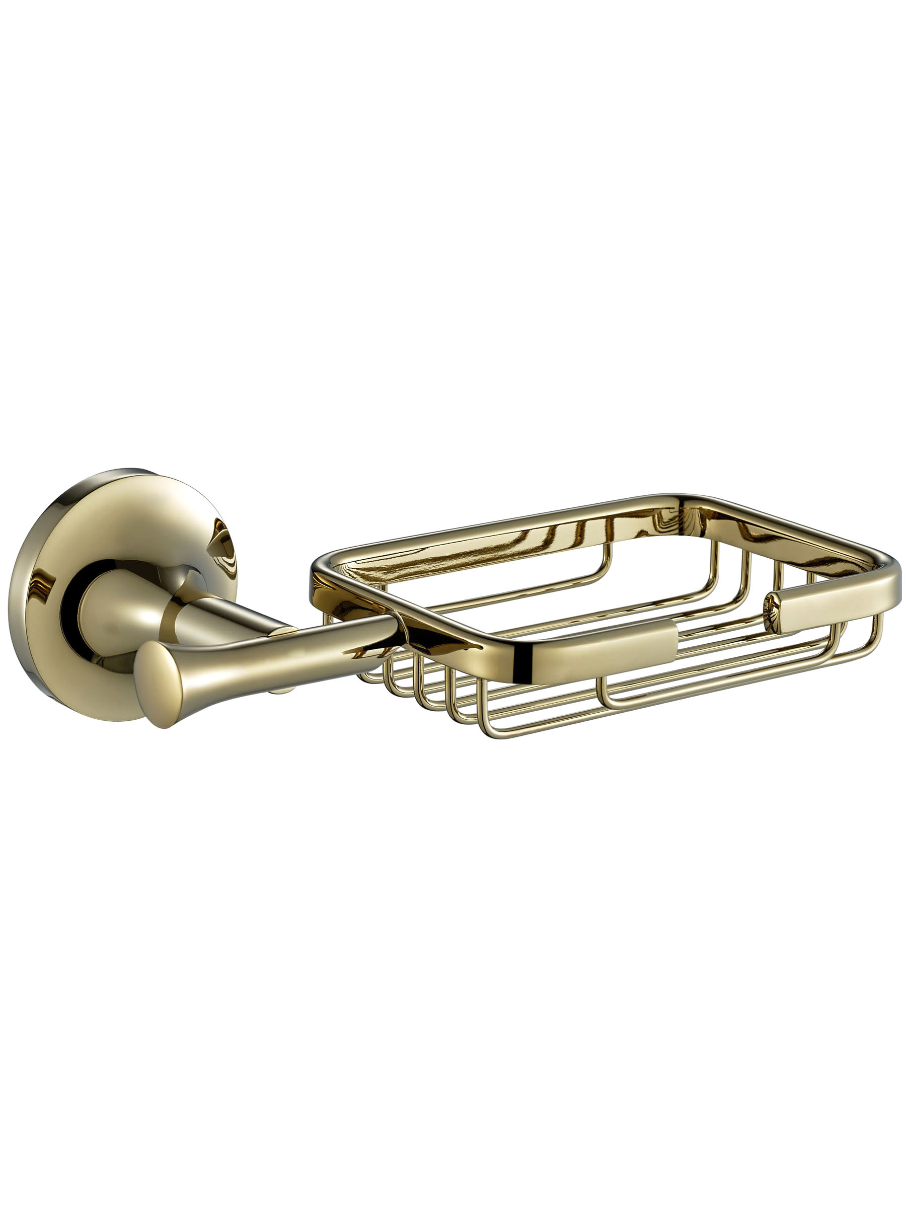 Мыльница AltroBagno Corposo 080715 Gl настенная золотая 5850₽