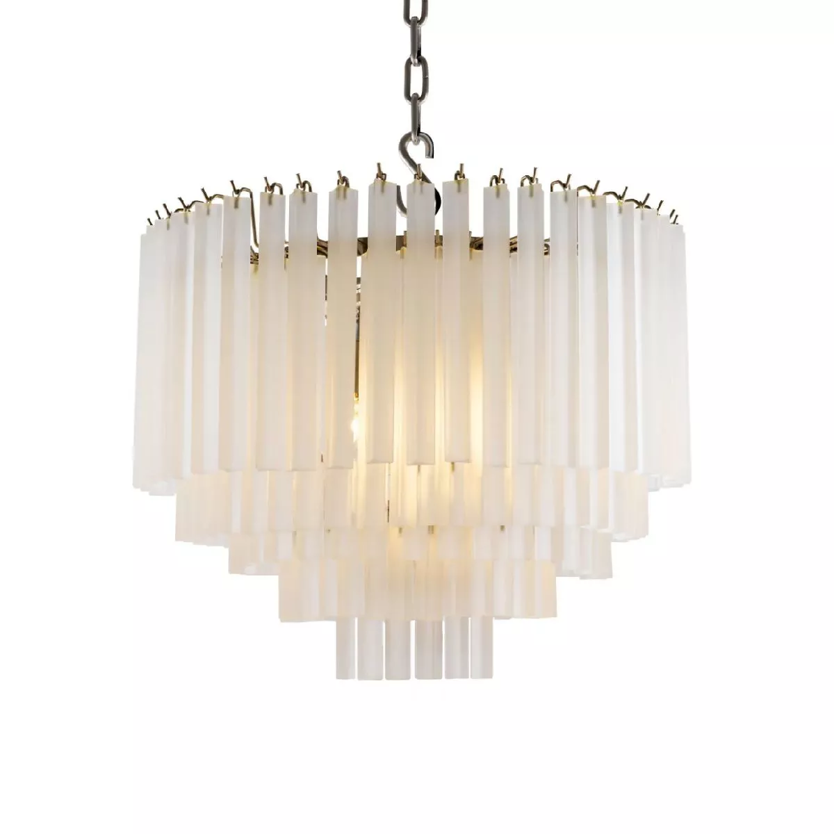 

Подвесная люстра Delight Collection Nova-Pulsar 10626P brass/white