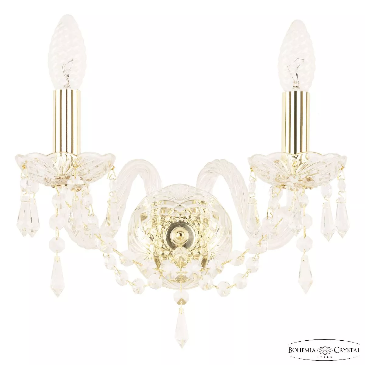 

Бра Bohemia Ivele Crystal 104B/2/141 G