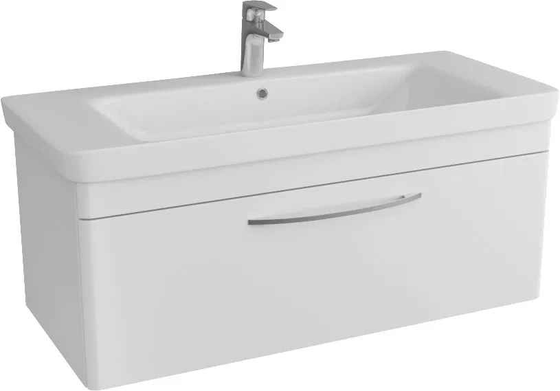 

Тумба под раковину подвесная Owl 1975 Skansen 105 белый