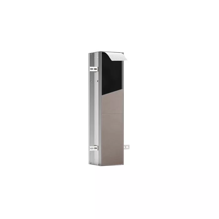 

Emco Asis module plus Встр.модуль для туалета 154х150xh658мм, 1 дверь под плитку петли R, держатель т/бумаги, ёршик
