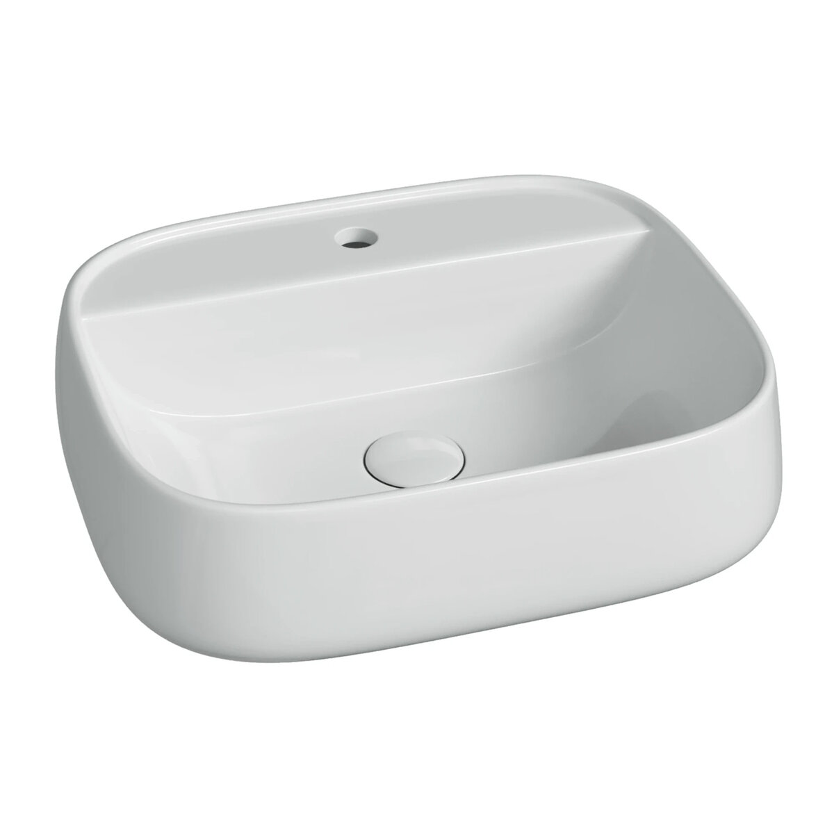 CN5051 Раковина накладная Ceramicanova Источник / Fonte 50x42,5x14,5 белый