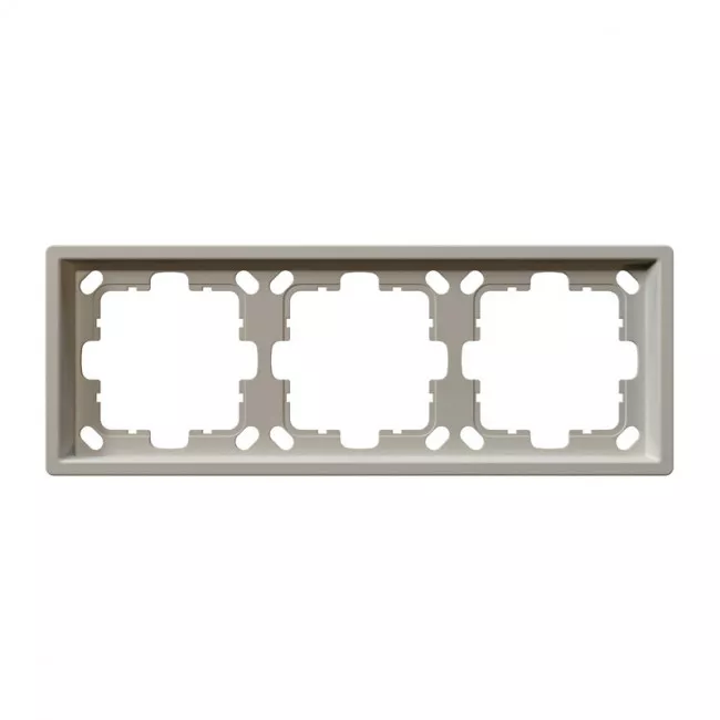 

Рамка серия FD 3-постовая, цвет Сахара Jasmart FD1003SH