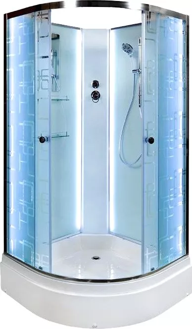 

Душевая кабина Deto EM 100х100 (EM2710NLED)