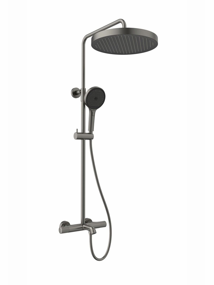 

Душевая стойка AltroBagno Bilancia AltroBagnoBilancia030428GM оружейная сталь