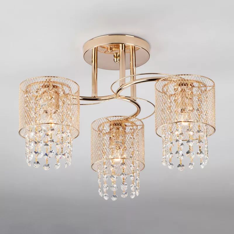 

Потолочная люстра Eurosvet Bonnie 30137/3 золото