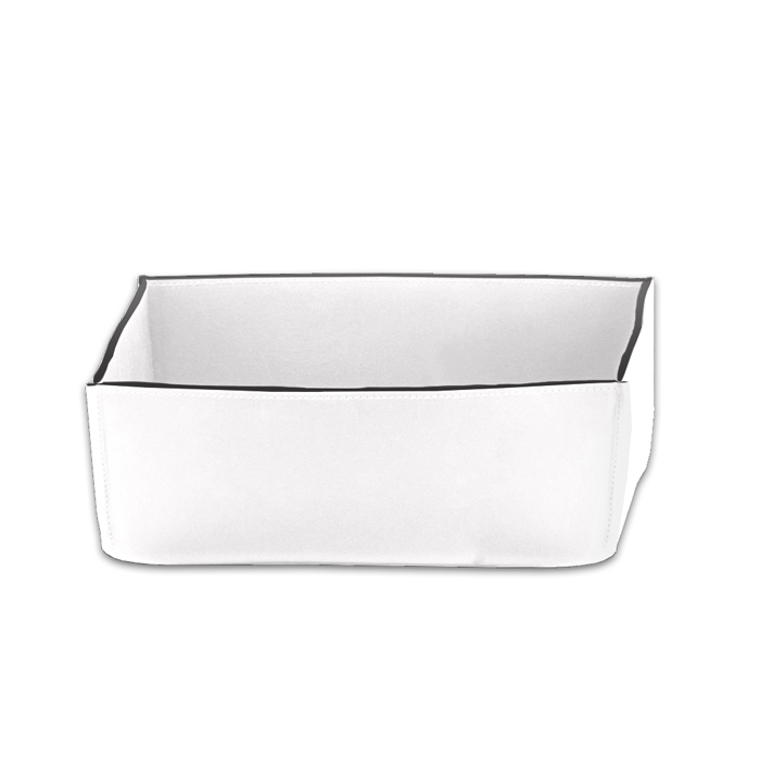 

DECOR WALTHER (NAPPA UTB) Коробка универсальная, натуральная кожа 10 X 25 X 17,5 см, цвет белый (SNOW WHITE)