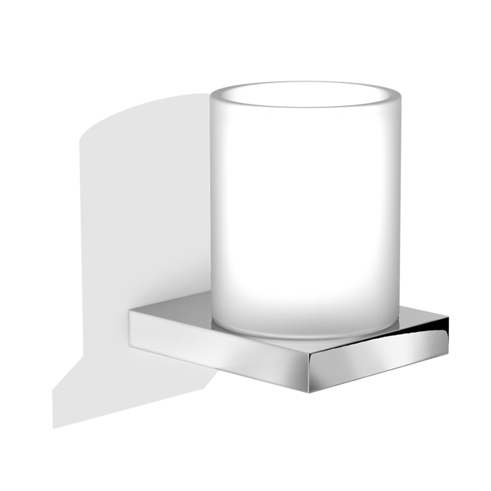 

DECOR WALTHER CONTRACT CT WMG Стакан настенный (стекло прозрачное), цвет хром