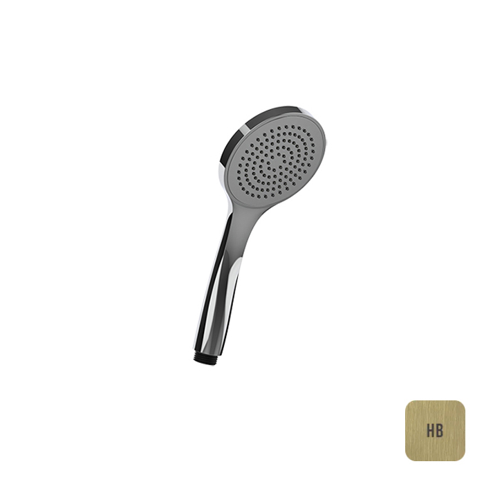 ALMAR Velvet rain Ручной душ L239 мм 100 мм пластик ABS Brushed PVD режим Velvet rain цвет High Brass Латунь светлая HB 15709₽