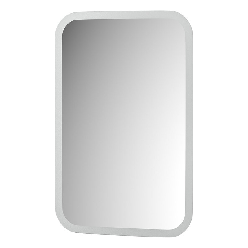 Зеркало с матированием и LED-подсветкой 17W (40x60 cm) (Без выключателя) (Теплый белый свет) (DEFESTO)
