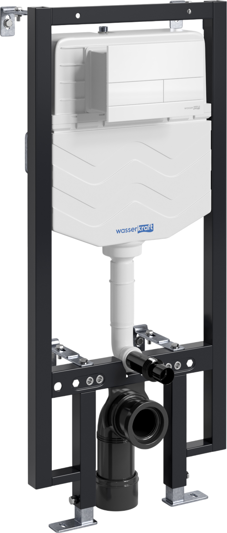 

Система инсталляции для унитазов Wasserkraft Vils 56TLT.010.ME.WH04 с кнопкой смыва белой