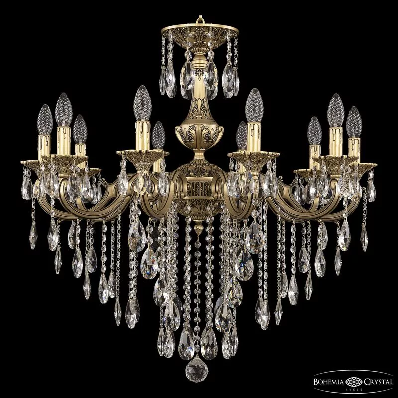 

Подвесная люстра Bohemia Ivele Crystal AL78101/10/250 B AGB