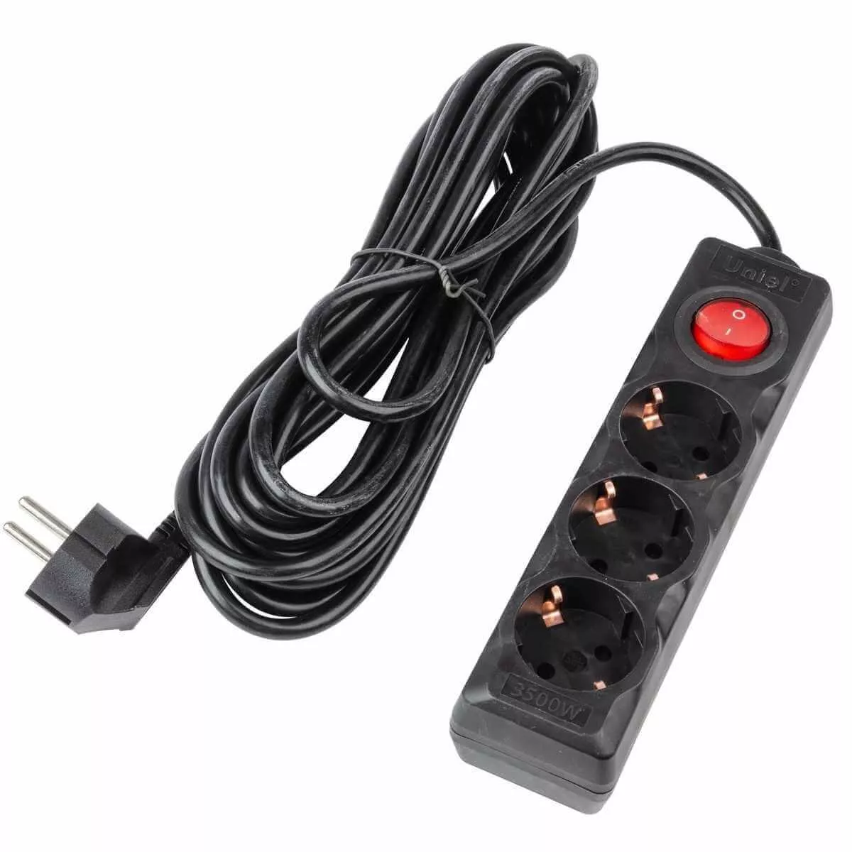 

Удлинитель Uniel Ultra 3гн х 7м с/з S-GCU3-7B Black UL-00010020