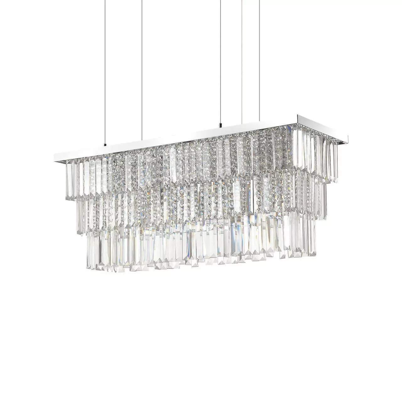 

Подвесная люстра Ideal Lux Martinez SP6 Cromo 166322
