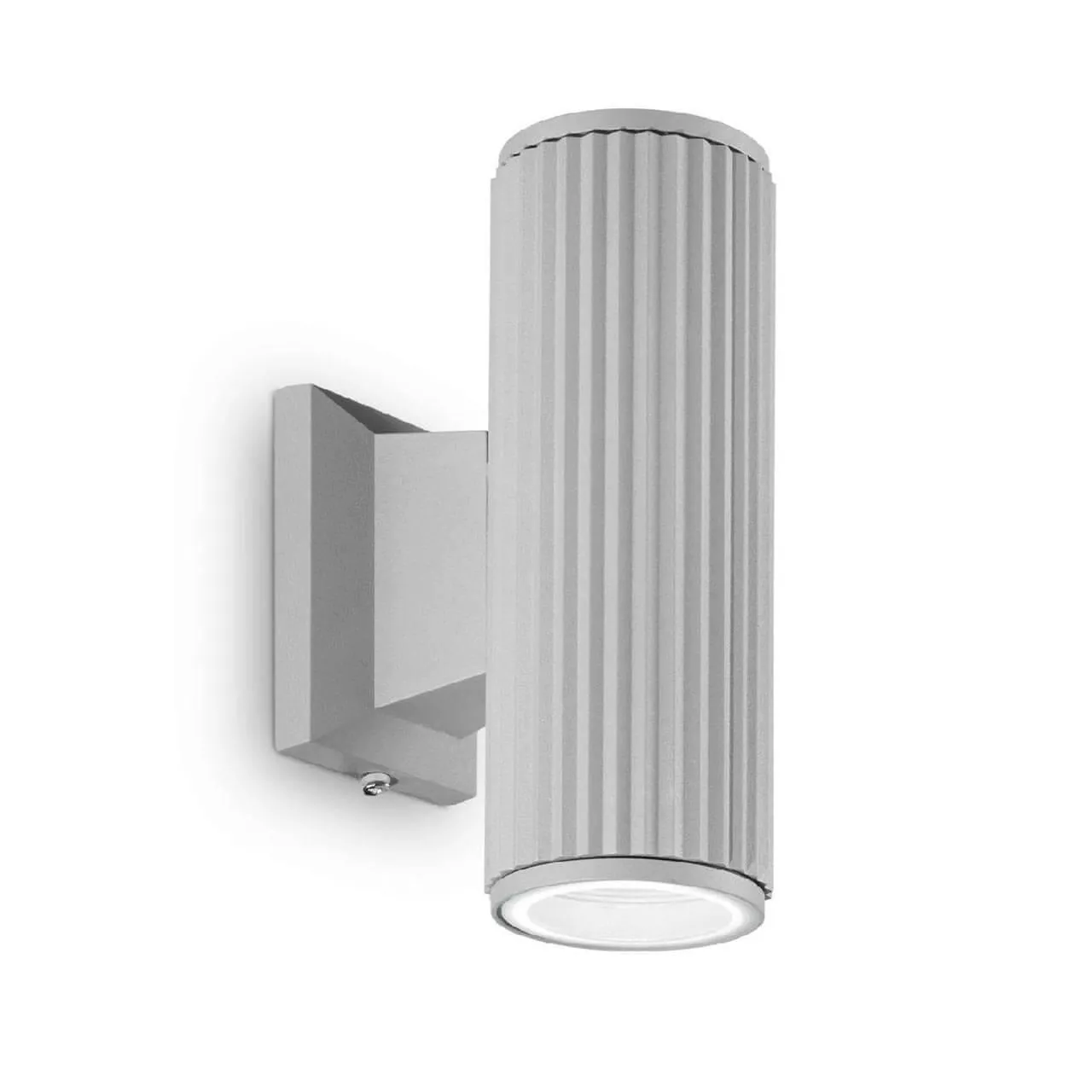 

Уличный настенный светильник Ideal Lux Base AP2 Grigio 129440