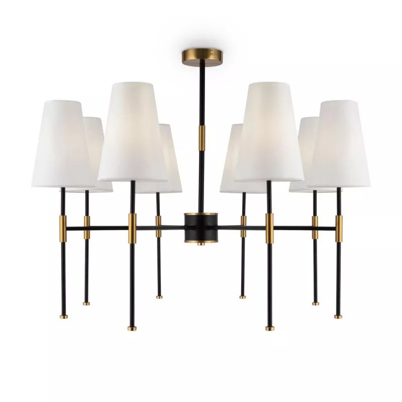 

Люстра на штанге Freya Tida FR5196PL-08BBS