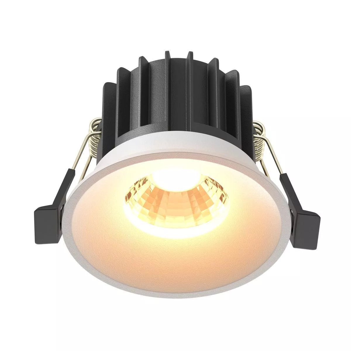 Светильники downlight Встраиваемый светодиодный светильник Maytoni Technical Round DL058-12W2.7K-W