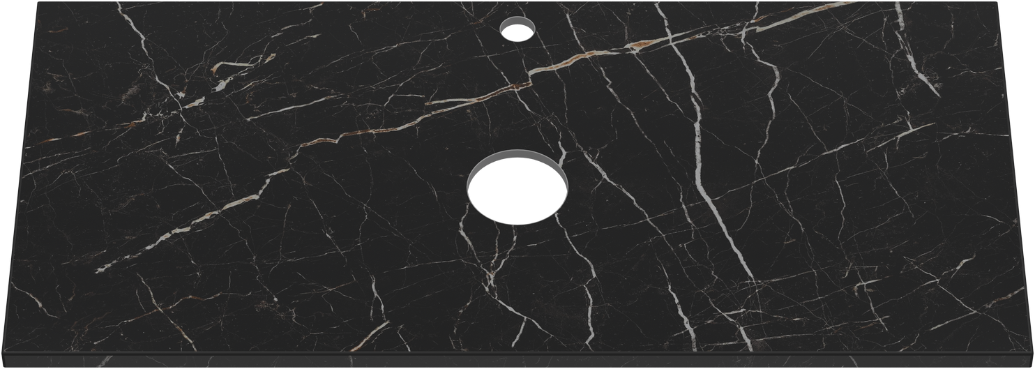 

Столешница в ванную под раковину Brevita Shanel 100 allure imperial black