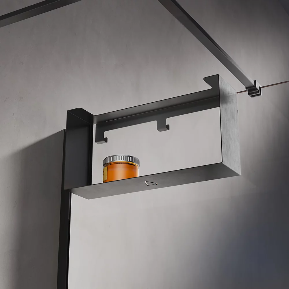 

Полка Veconi Loft LF-GR-C9 графит брашинг