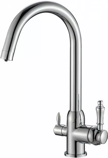 

Смеситель для кухни Steel Hammer SH 723 CR с подключением к фильтру хром