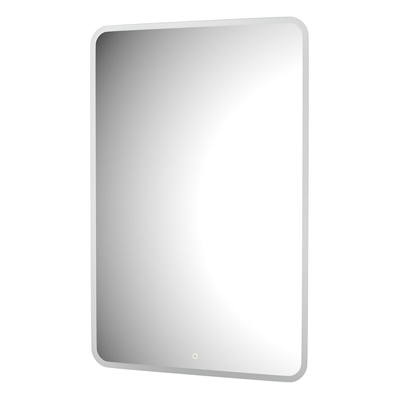 Зеркало с матированием и LED-подсветкой 38W (80x120 cm) (Сенсорный выключатель) (Нейтральный белый свет) (DEFESTO)