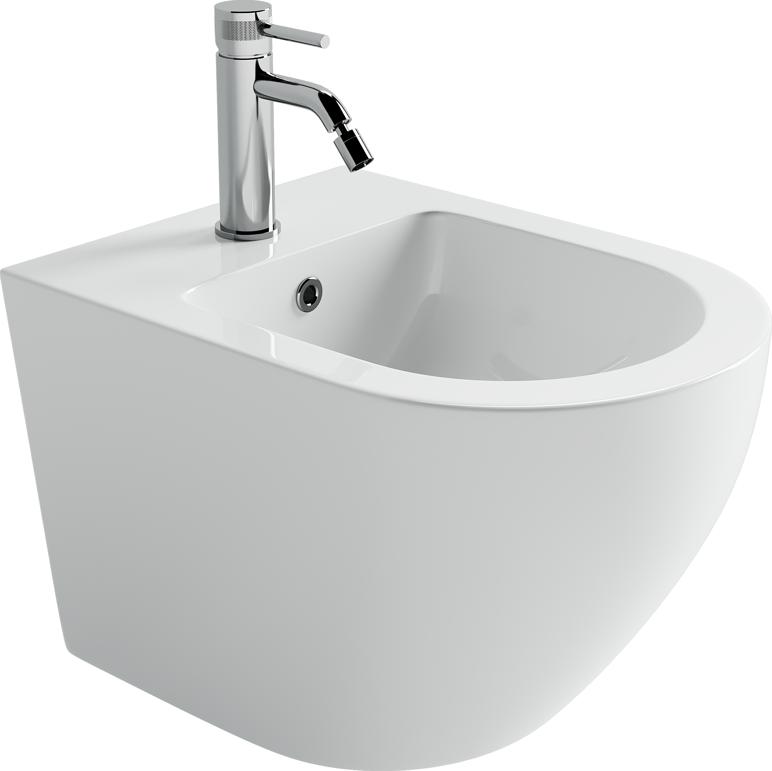 

Биде подвесное Ceramicanova Uno CN11002 белое