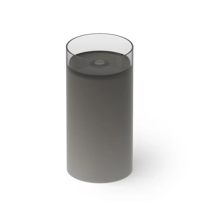

DEA DESIGN (Pedestal Basin) Раковина напольная 45x45xh90 см,из композита Solid surface, д/клапан с крышкой композит,цвет Smoky Black R4 (дымчато-черн)