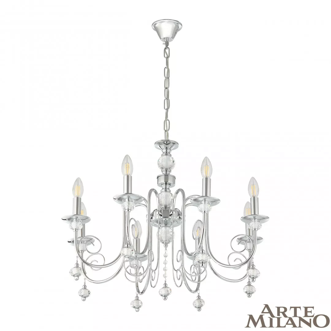

Подвесная люстра Arte Milano 346109/8 CR