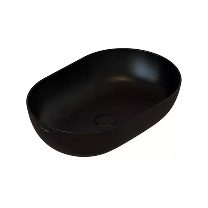 

GLOBO (T-EDGE) Раковина накладная, 540 х 360 х 160 мм, цвет черный матовый