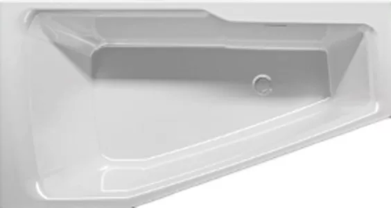 Акриловая ванна Riho Rething Space 180х110 R, цвет белый BR1700500000000 - фото 1