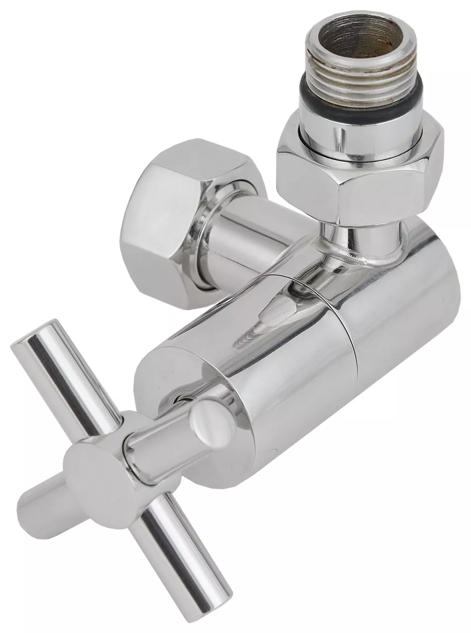 

Вентиль Вентиль 3D правый (крест) G 1/2" НР х G 3/4" НГ (Шампань)