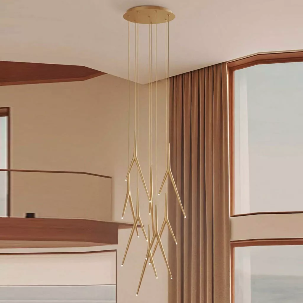 

Подвесная люстра Mantra Arrecife 9368+9229 (8L)