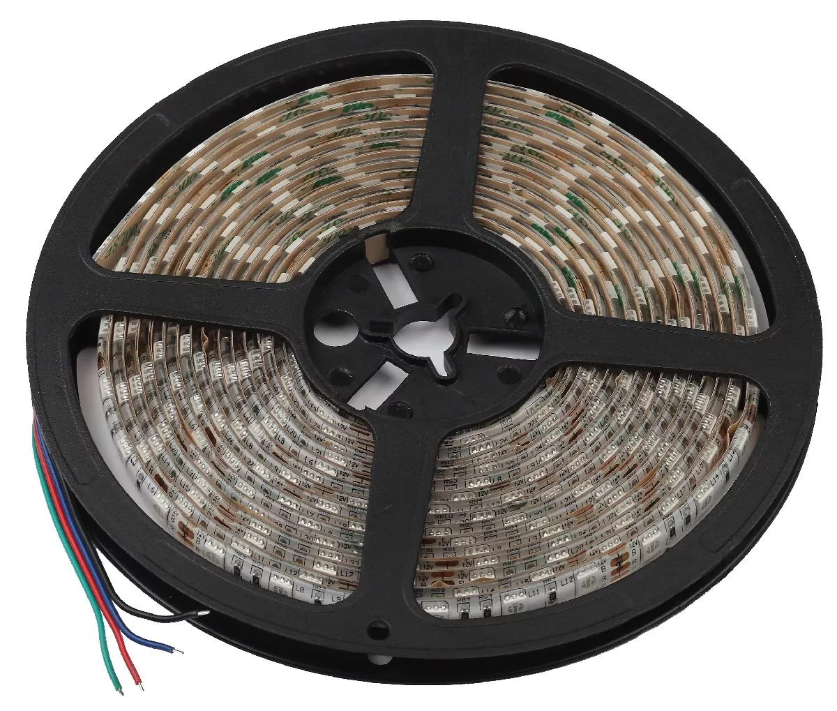 

Светодиодная лента Эра 12В 5050 14,4Вт/м RGB 5м IP65 LS5050-14,4-60-12-RGB-IP65-2year-5m KU-5050AD-60D-RGB Б0044123