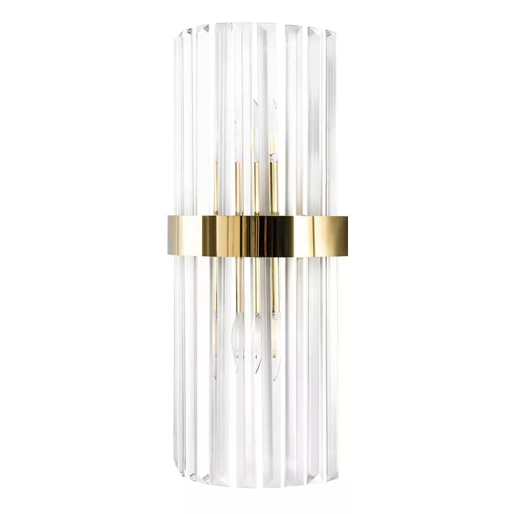 

Настенный светильник Crystal Lux Sorpresa AP2 Brass/Transparente