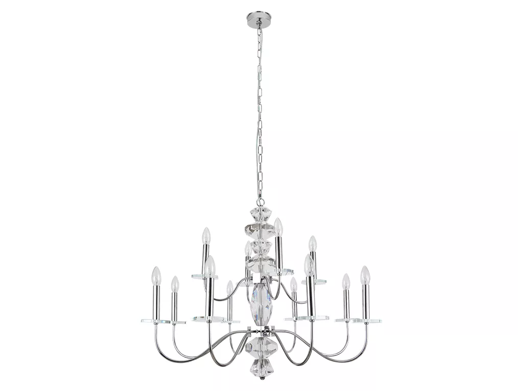 

Подвесная люстра Newport Vanessa 3878+4/С nickel М0070882