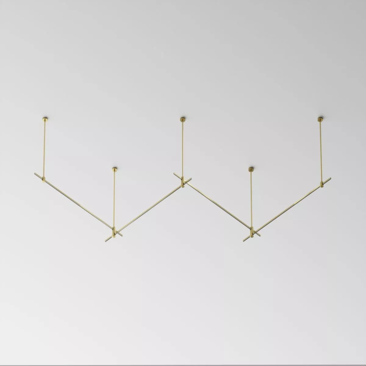 

Основание Long двухуровневое на жестких подвесах для трековых светильников Maytoni Technical Flarity TFC-Flar-L02-BS