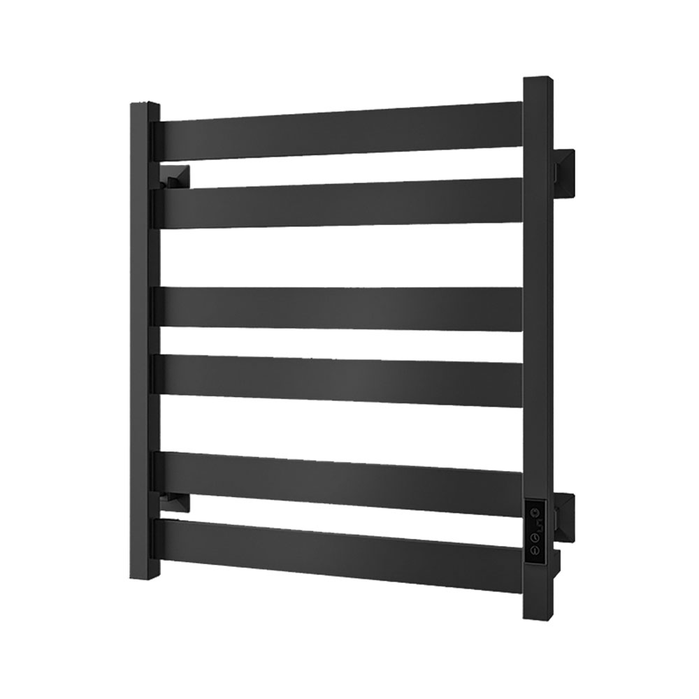 Полотенцесушитель Veconi Piatto Арт. P6050B, 60/50 электрический (черный)