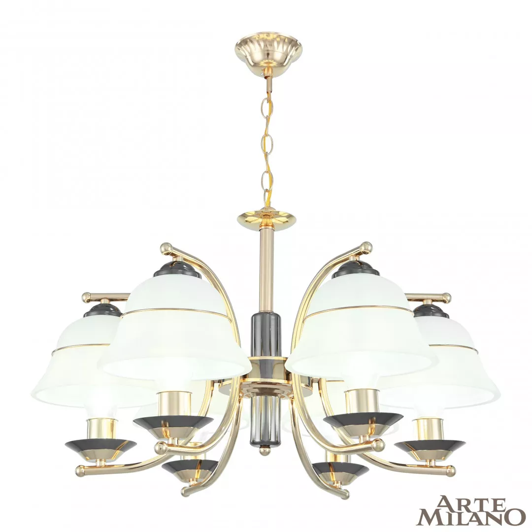 

Подвесная люстра Arte Milano Florentia-1240 301240/6 Bk/Gd
