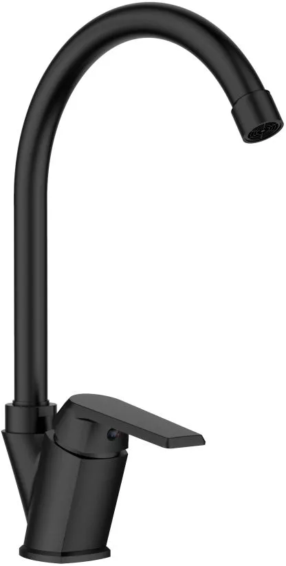 

Смеситель для кухни Orange OneLife P02-000b черный матовый