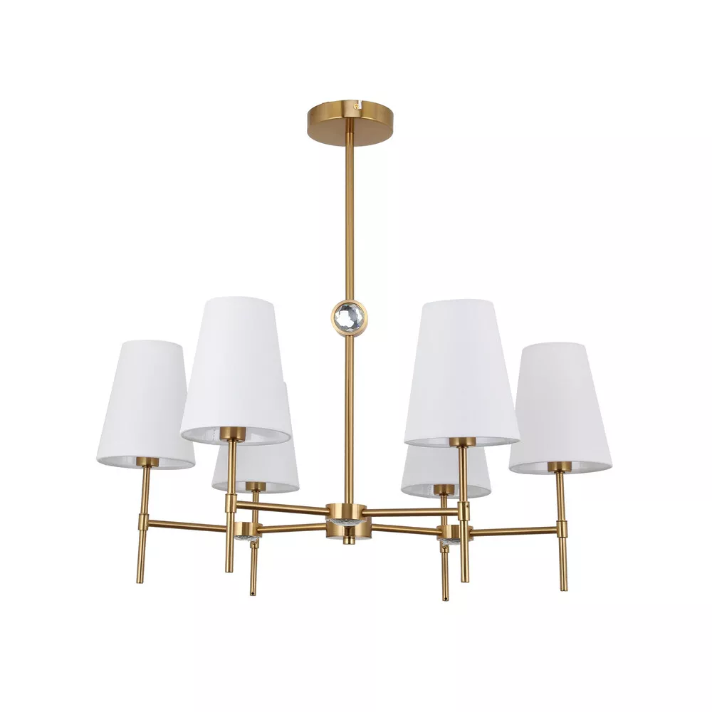 

Люстра на штанге Arte lamp Daniella A4104LM-6PB