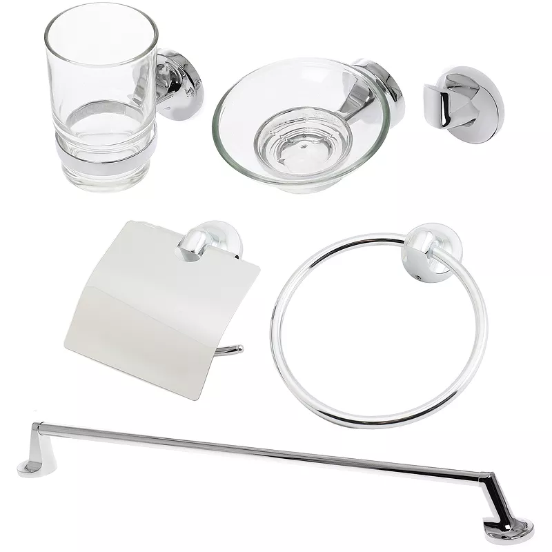 Набор аксессуаров для ванной комнаты Orange хром глянцевый